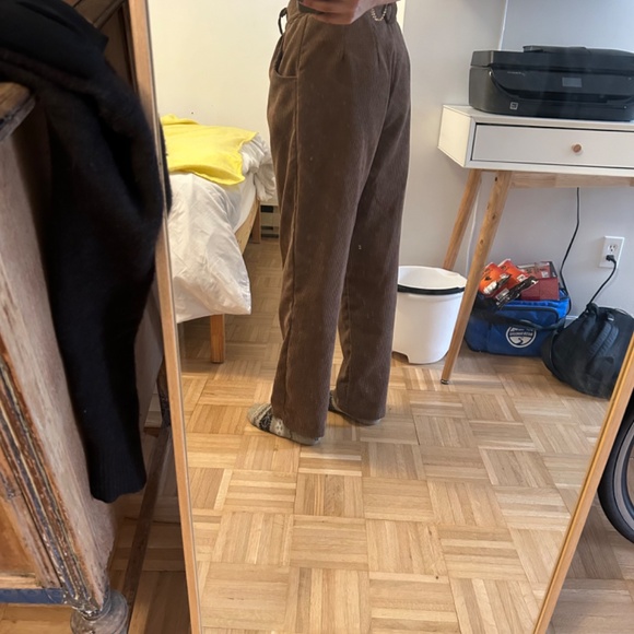 Brown corduroy pants - Picture 8 of 8